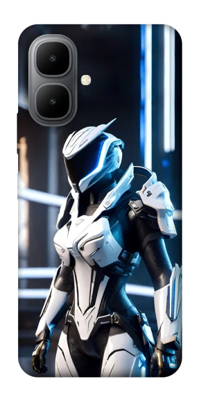 Чехол на Infinix Smart 10 Cyber space girl ver.6 фото 1 из 1