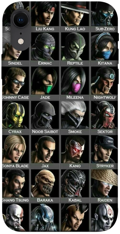 Чохол на Apple iPhone XR (6.1") Mortal Kombat фото 1 з 1