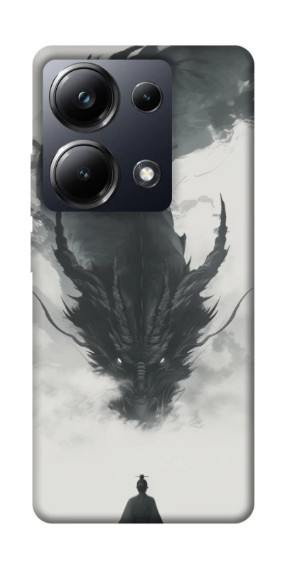 Чехол на Xiaomi Poco M6 Pro 4G dragon mood фото 1 из 1