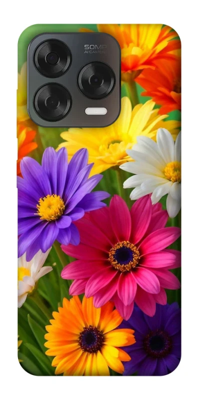 Чохол на ZTE Blade V70 Design Flowers v32 фото 2 з 2