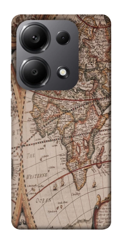 Чехол на Xiaomi Redmi Note 13 Pro 5G Карта путешествий фото 1 из 1