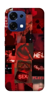 Чехол на Oppo A6 Pro 4G/5G Love collage ver.3 фото 1 из 2