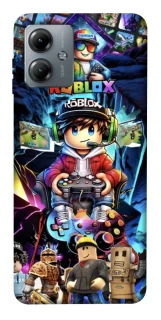 Чехол на Motorola Moto G14 Roblox collage ver.4 фото 1 из 1