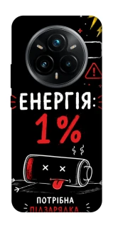 Чехол на Realme 14 Pro Енергія: 1% фото 1 из 1