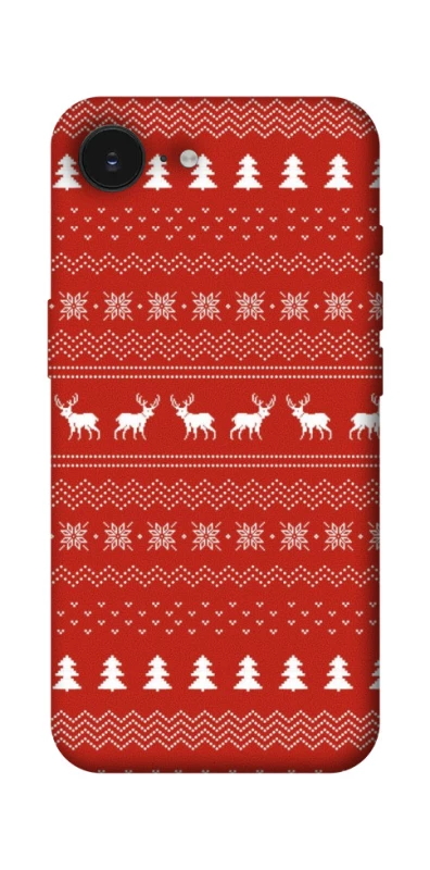 Чохол на Apple iPhone 16e (6.1") Новорічний v12 фото 1 з 1