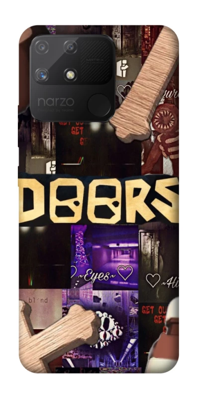 Чохол на Realme Narzo 50A Roblox doors dark mode фото 1 з 1