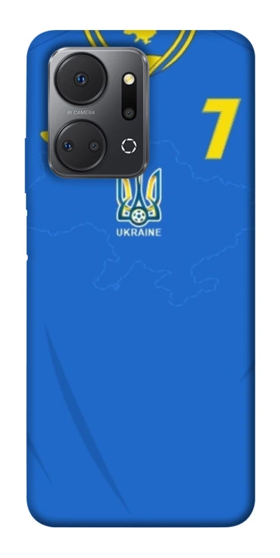 Чехол на Huawei Honor X7a UA-Football ver.4 фото 1 из 1