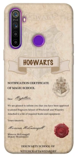 Чохол на Realme 5 The Hogwarts acceptance letter фото 1 з 1