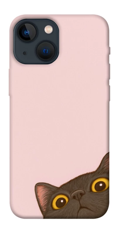 Чохол на Apple iPhone 13 mini (5.4") Peeping cat фото 1 з 1