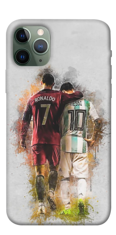 Чохол на Apple iPhone 11 Pro (5.8") Ronaldo та Messi фото 1 з 1