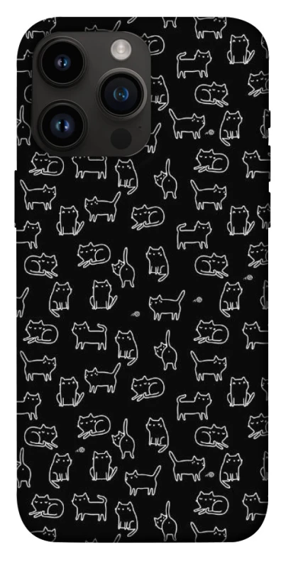 Чохол на Apple iPhone 14 Pro Max (6.7") Black Cats фото 1 з 1