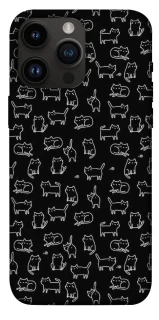 Чохол на Apple iPhone 14 Pro Max (6.7") Black Cats фото 1 з 1