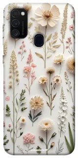 Чехол на Samsung Galaxy M21 Floral design ver.1 фото 1 из 1