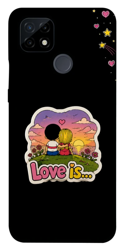 Чохол на Realme C21 Love is ver.5 фото 1 з 1