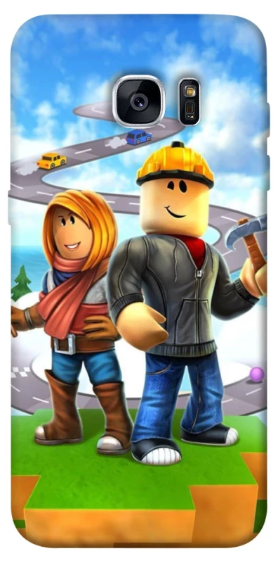 Чохол на Samsung G935F Galaxy S7 Edge Roblox Builder Adventure фото 1 з 1