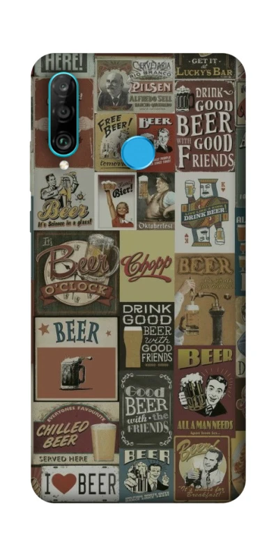 Чохол на Huawei P30 lite Retro collage ver.1 фото 1 з 1