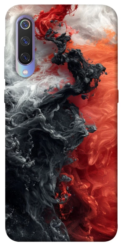 Чохол на Xiaomi Mi 9 Black and Red фото 1 з 1