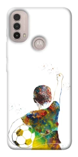 Чохол на Motorola Moto E40 Football Kids фото 1 з 1