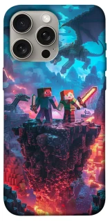 Чохол на Apple iPhone 15 Pro Max (6.7") Minecraft v3 фото 1 з 1
