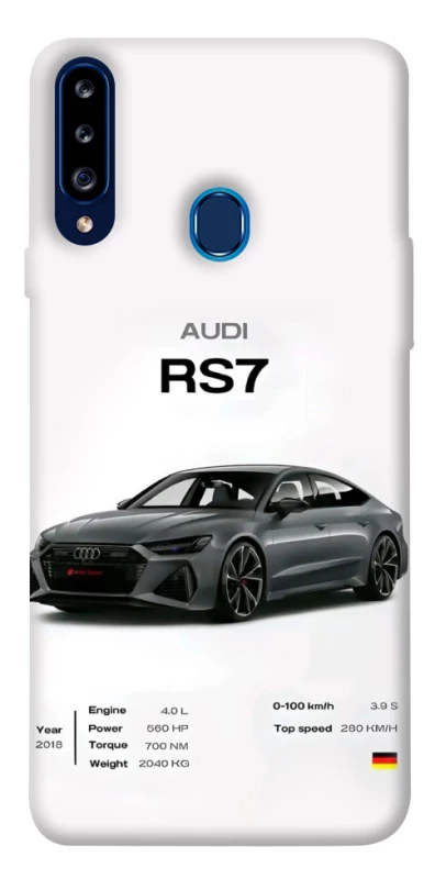 Чохол на Samsung Galaxy A20s Audi RS7 фото 1 з 1