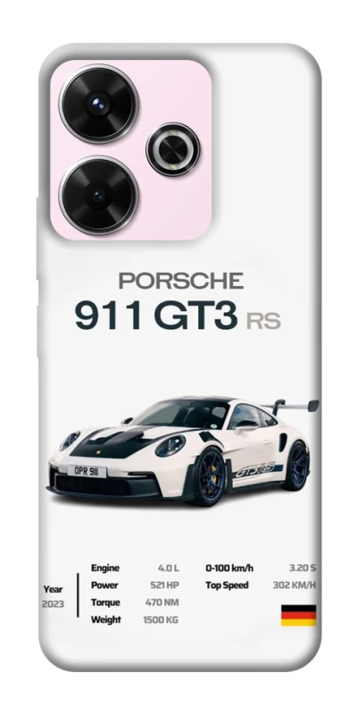 Чохол на Xiaomi Poco M6 4G Porsche 911 GT3 фото 1 з 1