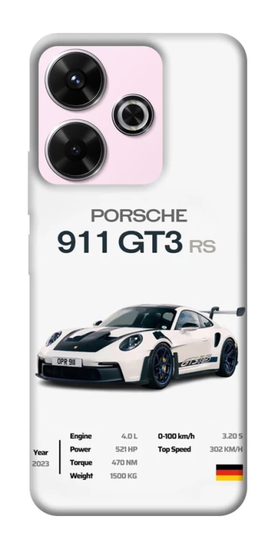 Чехол на Xiaomi Redmi 13 4G Porsche 911 GT3 фото 1 из 1