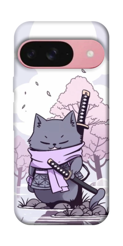 Чехол на Google Pixel 9 Samurai cat фото 1 из 1