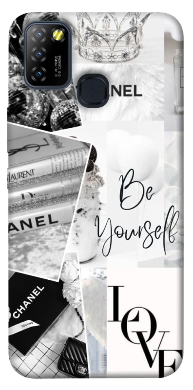 Чохол на Infinix Hot 10 Lite Fashion collage ver.7 фото 1 з 1