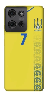 Чохол на Motorola Moto G75 UA-Football ver.3 фото 1 з 1