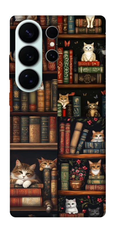 Чохол на Samsung Galaxy S26 Ultra Cats & Books фото 1 з 1