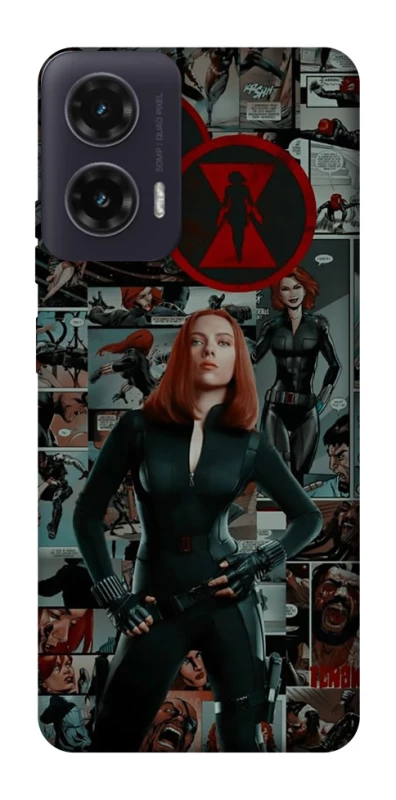 Чохол на Motorola Moto G35 Black Widow фото 1 з 1