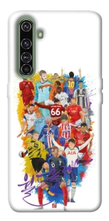 Чехол на Realme X50 Pro Football Abstract v2 фото 1 из 1