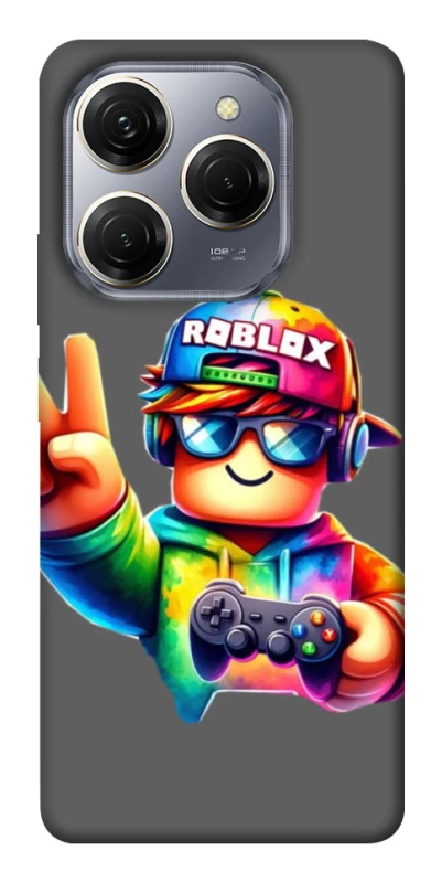 Чохол на TECNO Spark 20 Pro Roblox Gamer Peace фото 1 з 1