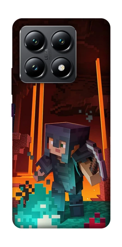 Чохол на Xiaomi 14T Minecraft game adventure фото 1 з 1