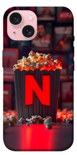 Чехол на Apple iPhone 15 (6.1") Netflix and popcorn фото 1 из 1