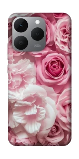 Чехол на Realme 15T Розовые цветы фото 1 из 1