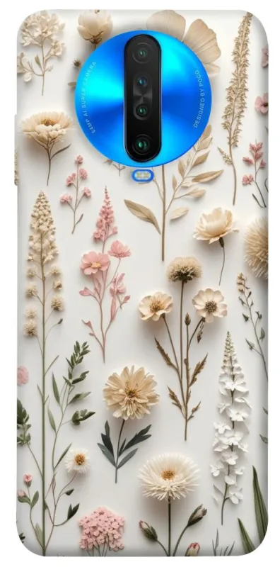 Чохол на Xiaomi Poco X2 Floral design ver.1 фото 1 з 1