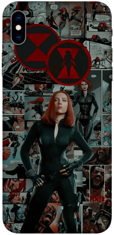 Чохол на Apple iPhone XS Max (6.5") Black Widow фото 1 з 1