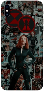 Чехол на Apple iPhone XS Max (6.5") Black Widow фото 1 из 1