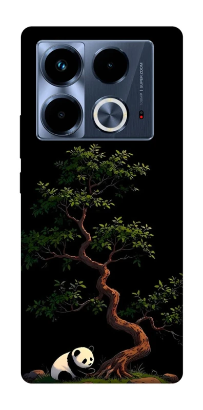 Чохол на Infinix Note 40 4G Panda and tree фото 1 з 1