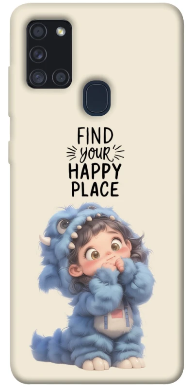 Чохол на Samsung Galaxy A21s Happy Place фото 1 з 1