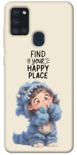 Чохол на Samsung Galaxy A21s Happy Place фото 1 з 1