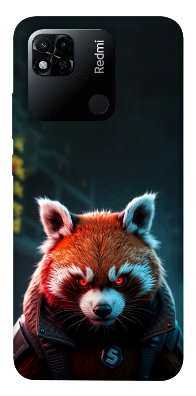 Чохол на Xiaomi Redmi 10A Cyber Red Panda фото 1 з 1