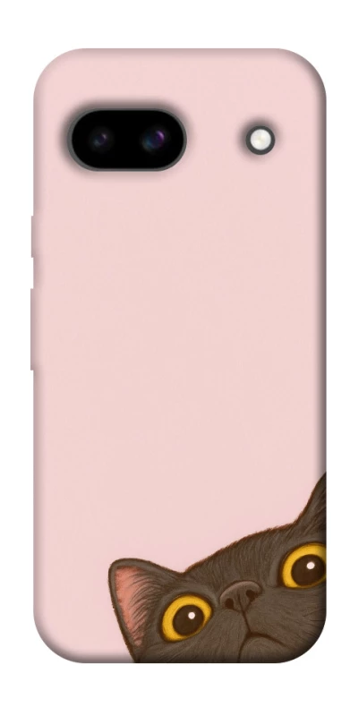 Чохол на Google Pixel 8a Peeping cat фото 1 з 1