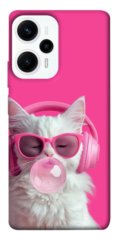 Чохол на Xiaomi Poco F5 / Note 12 Turbo Pink kitty фото 1 з 1