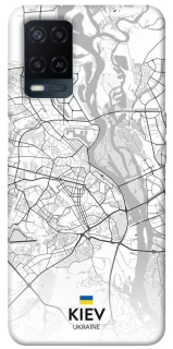 Чохол на Oppo A54 4G Kiev white map фото 1 з 1