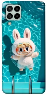 Чехол на Samsung Galaxy M53 5G Labubu in the pool ver.2 фото 1 из 1