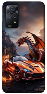Чохол на Xiaomi Redmi Note 12 Pro 4G Сar and dragon фото 1 з 1