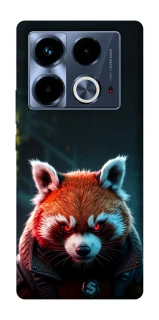 Чохол на Infinix Note 40 4G Cyber Red Panda фото 1 з 1