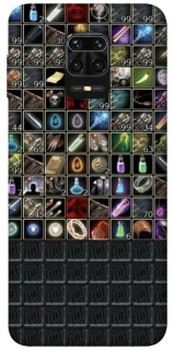Чехол на Xiaomi Redmi Note 9s / Note 9 Pro / Note 9 Pro Max Inventory menu ver.2 фото 1 из 1